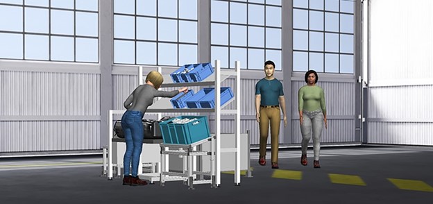 Siemens Process Simulate Human (Mô phỏng quy trình con người của Siemens) là một phần của danh mục Tecnomatix, mang dấu ấn con người