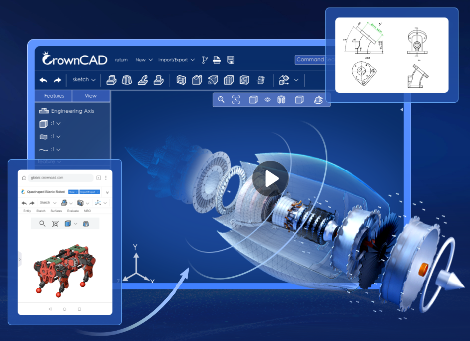 crowncad-giai-phap-3d-cad-tren-nen-tang-cloud