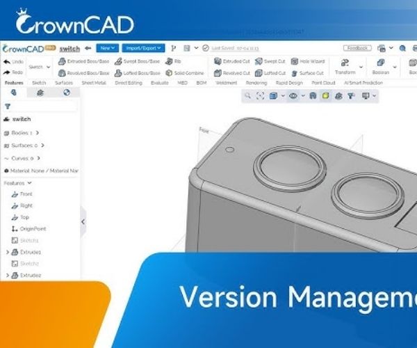 CrownCAD – Giải pháp thiết kế 3D Cloud-native đột phá 
