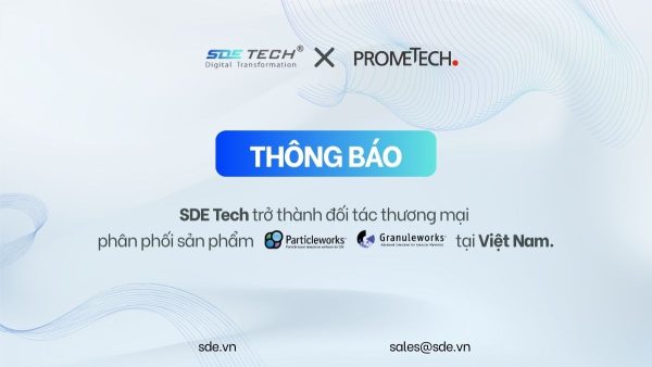 SDE Tech ký kết thỏa thuận nhà phân phối với Prometech mở rộng thị trường CAE tại Việt Nam
