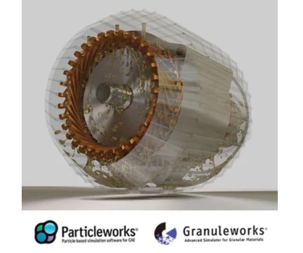 Sự kết hợp đột phá: Granuleworks & Particleworks (Tương tác Hạt - Lỏng)