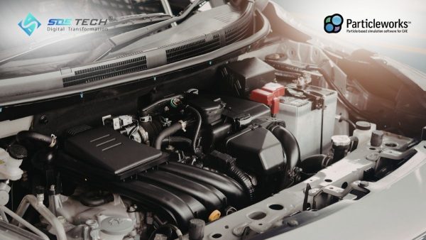 Làm mát động cơ Motor điện với công nghệ CFD dựa trên hạt