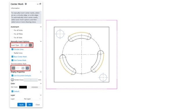 Mở rộng khả năng tạo đường tâm (Centerline)