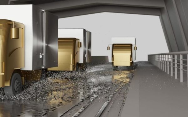 Mô phỏng bài toán lội nước và văng bắn bằng phương pháp không lưới (Meshless)