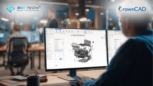 So sánh CrownCAD với SolidWorks: Đâu là giải pháp thiết kế 3D tối ưu? 