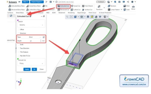 Bước 10: Cắt bỏ phần thừa 