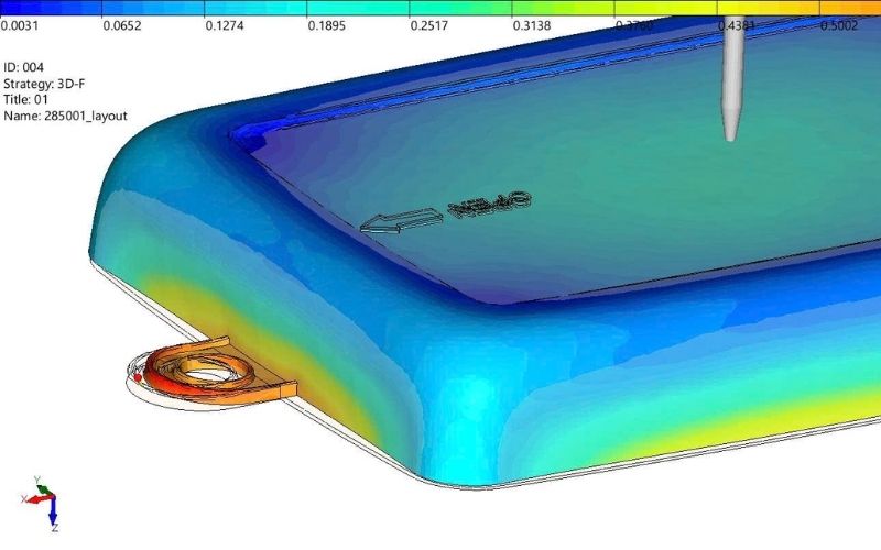 Các lỗi ép nhựa thường xuất hiện cùng với sink mark 