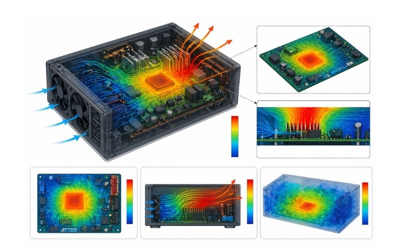 Key CFD applications in electronics and semiconductor industries