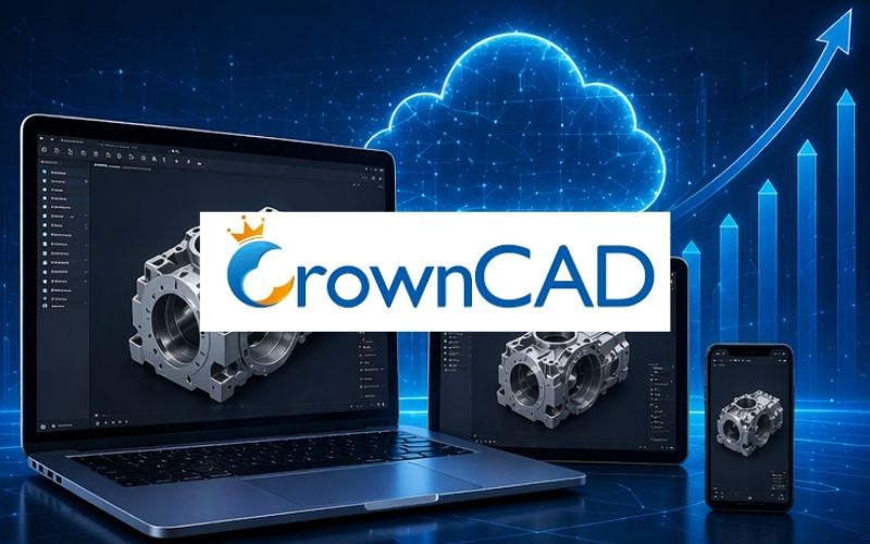 CrownCAD - Leading cloud-based 3D design trends
