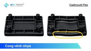 Khắc phục lỗi cong vênh nhựa với mô phỏng Cadmould Flex