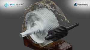 Mô phỏng dầu bôi trơn bên trong hộp số với Particleworks 