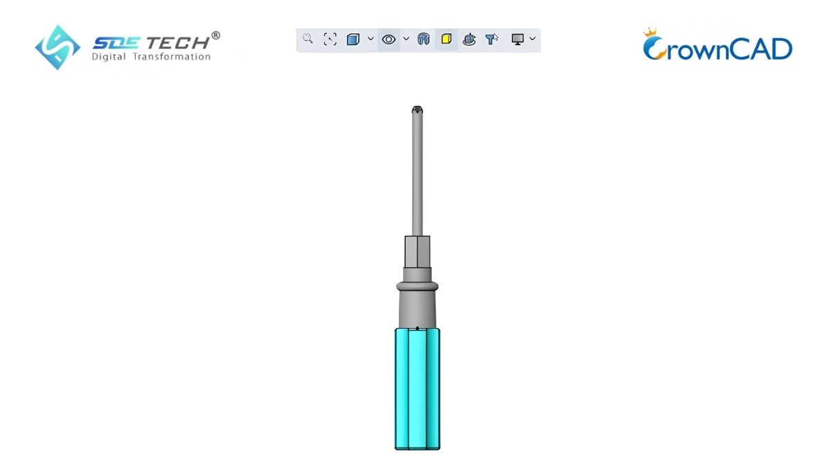 Hướng dẫn thiết kế tua vít 3D