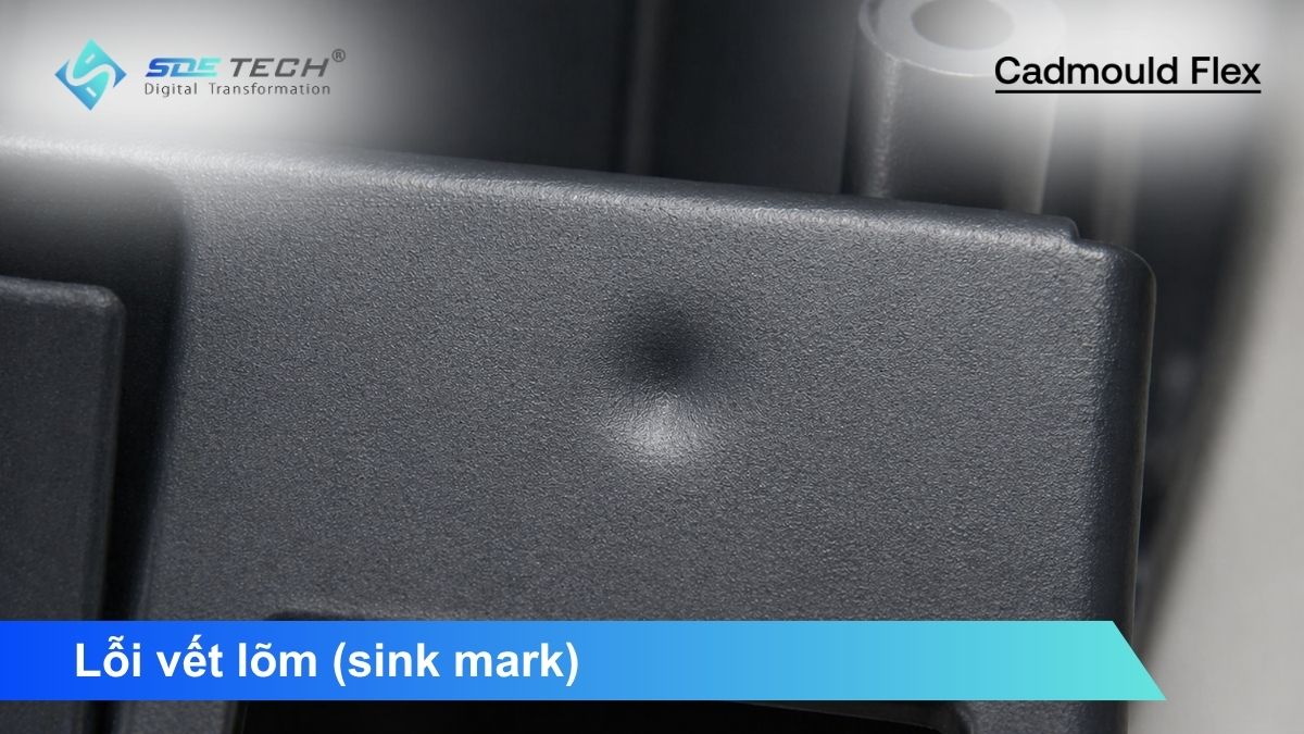 Khắc phục lỗi vết lõm (Sink Mark) trong ép phun nhựa