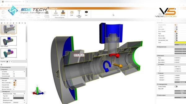 Phần mềm xem file NX - Đọc và báo giá siêu tốc với 3Dviewstation