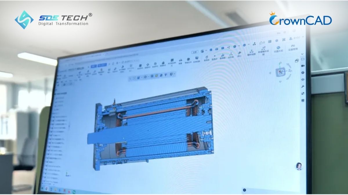 Doanh nghiệp tăng 30% hiệu suất R&D nhờ thiết kế hợp tác trên CrownCAD