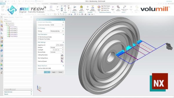 VoluMill cho NX CAM - Lợi ích và cách hoạt động