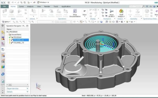 VoluMill hoạt động như thế nào trong NX CAM