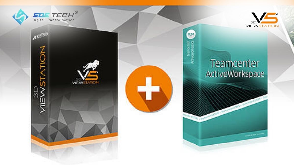 3DViewStation tích hợp trong Siemens PLM