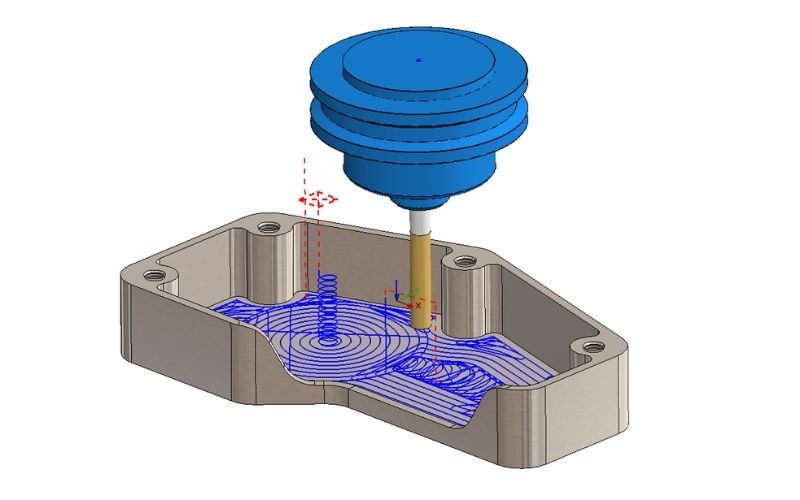 How CAMWorks VoluMill Works