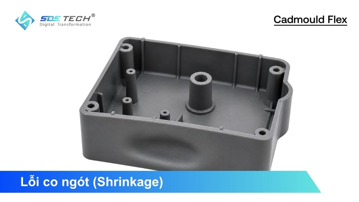 Khắc phục lỗi co ngót (Shrinkage) trong thiết kế khuôn nhựa