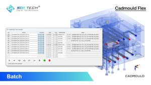Mô phỏng hàng loạt với Cadmould Batch