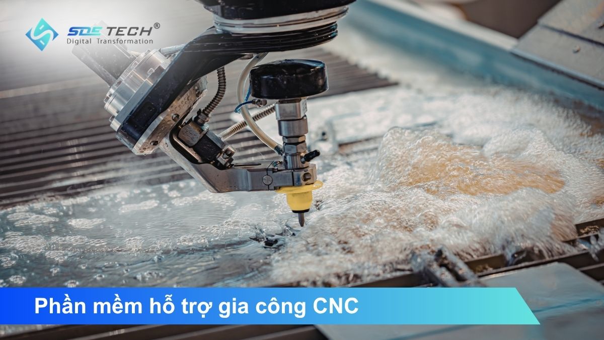 phần mềm hỗ trợ gia công CNC