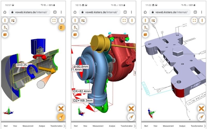 Các ứng dụng xem CAD phổ biến trên điện thoại