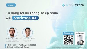 Webinar Tự động tối ưu thông số ép nhựa với Varimos AI