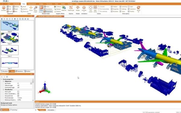 Giải quyết câu hỏi kỹ thuật tương tác trực tiếp trên mô hình 3D