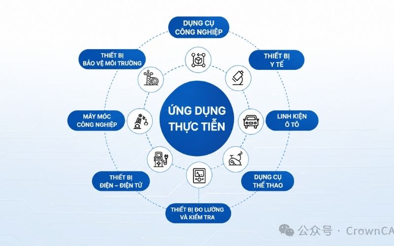 104 kịch bản thiết kế thực tế trên 8 ngành công nghiệp trọng điểm
