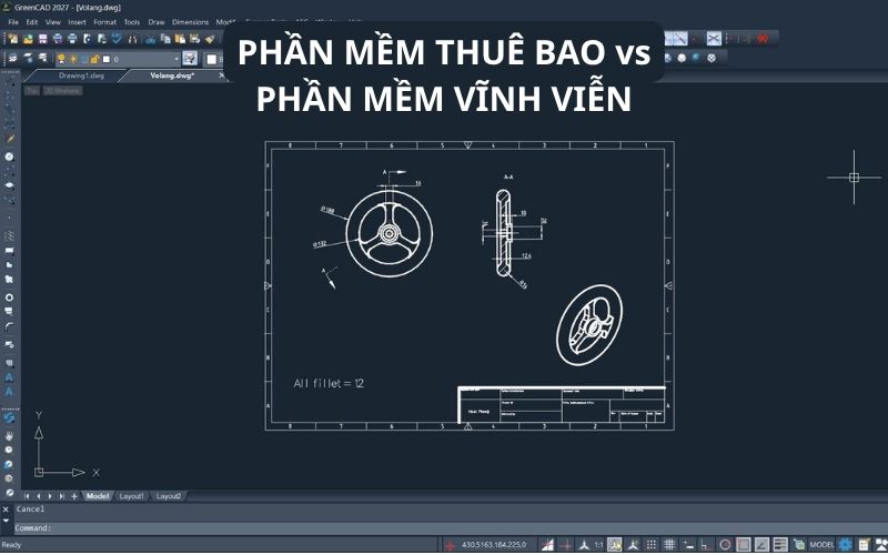 Các mô hình cấp phép CAD 2D 3D bản quyền phổ biến hiện nay