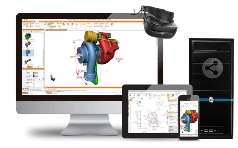 So sánh dữ liệu 3D trong vài giây — Chính xác và đảm bảo tính minh bạch