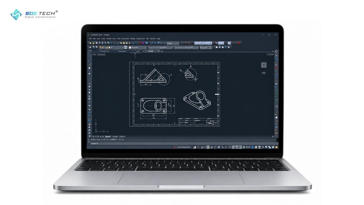So sánh GreenCAD với AutoCAD