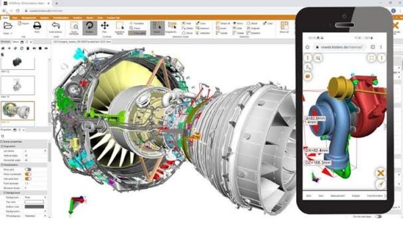 Ưu điểm nổi bật của giải pháp KISTERS 3DVIEWSTATION webviewer