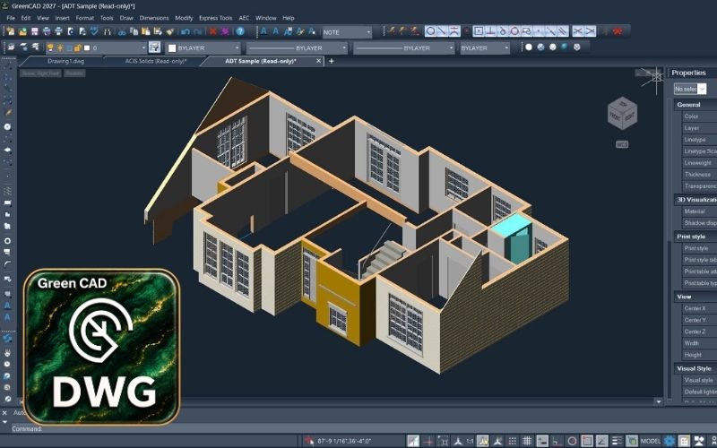 GreenCAD - một lựa chọn thay thế AutoCAD đáng cân nhắc