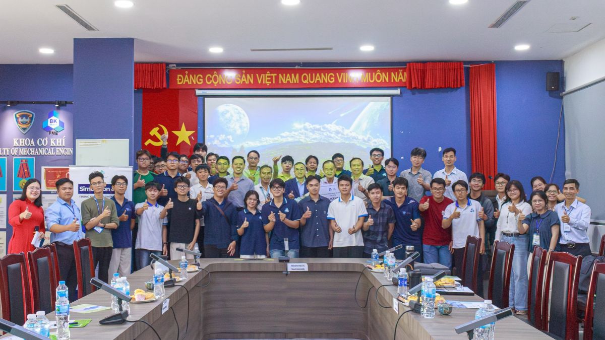 Hội thảo "Ứng dụng mô phỏng & tích hợp AI nhằm chuẩn đoán khuyết tật trong sản xuất | SDE TECH x Trường Đại học Bách Khoa TP HCM