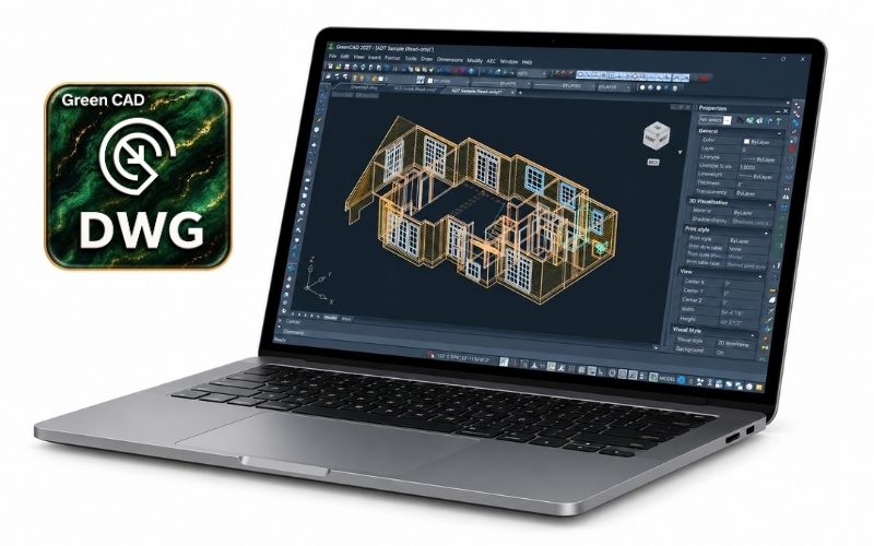 GreenCAD bản quyền vĩnh viễn: phương án thay thế AutoCAD theo mô hình trả một lần