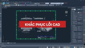 Khắc phục lỗi trên CAD